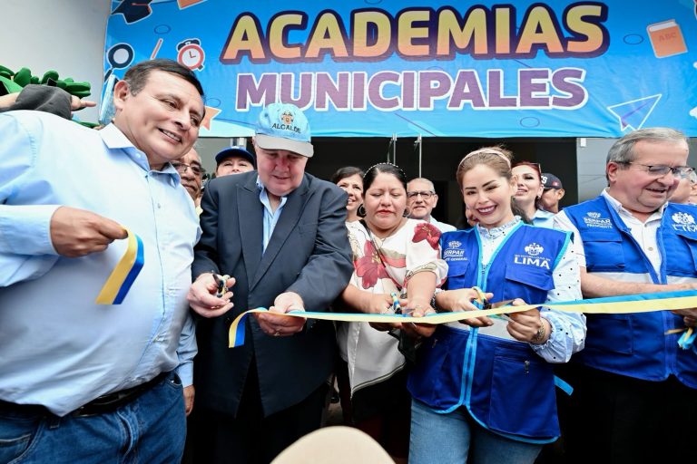 La Municipalidad Metropolitana de Lima inaugura la primera Academia Municipal